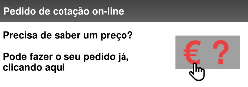 Pedido de cotação on-line